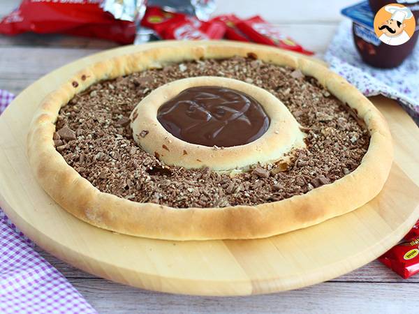 Pizza Kit Kat ja Suklaa Danette Jogurtti