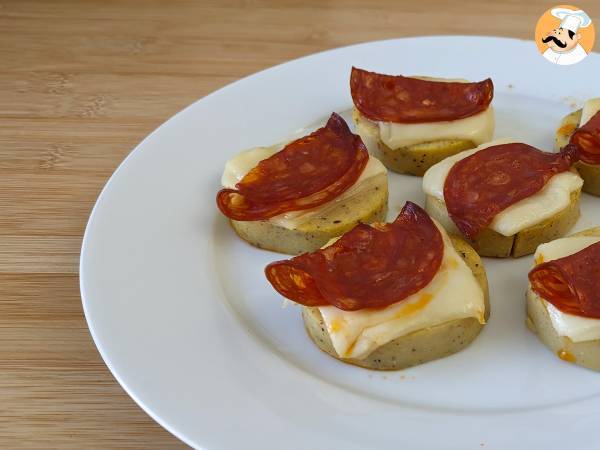 Polentakrutoneita scamorza-juustolla ja pepperonilla - kuva 3