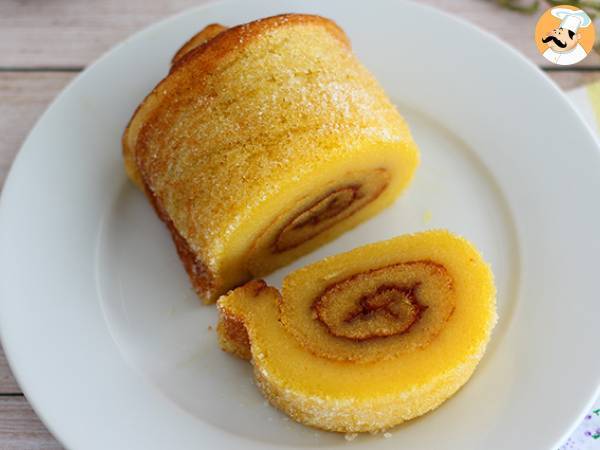 Portugalilainen appelsiinikääretorttu - Torta de laranja - kuva 3