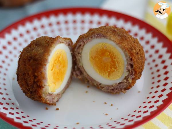 Scotch eggs - Skotlantilaiseen tapaan paneroidut kananmunat - kuva 2