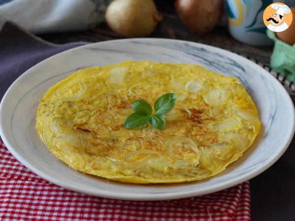 Sipuliomeletti, maukas ja helposti valmistettava resepti