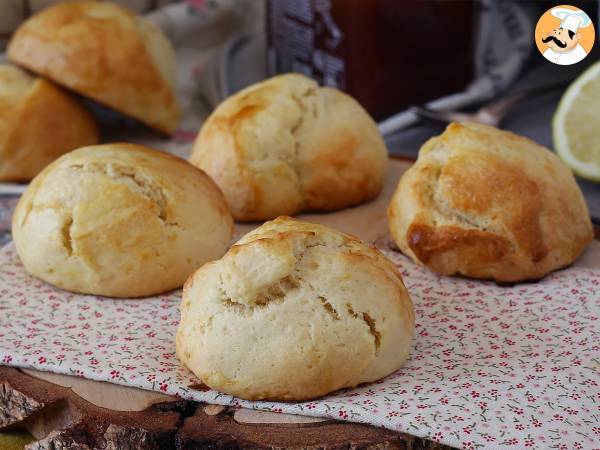 Sitruunankuorilla varustetut scones - kuva 3