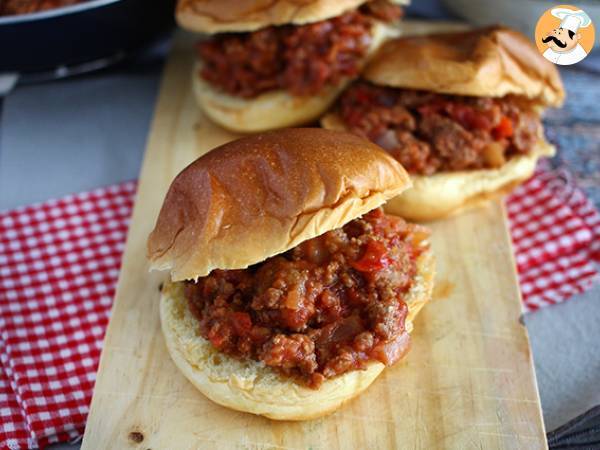 Sloppy Joes -tyylinen hampurilainen - kuva 3