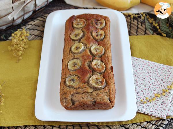 Sokeriton banaanikakku - Banaanileipä