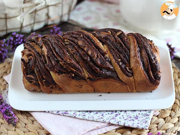 Suklaa- ja hasselpähkinä-babka - kuva 4