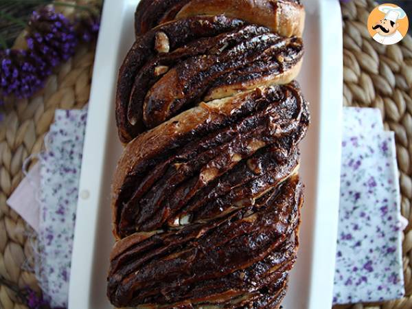 Suklaa- ja hasselpähkinä-babka - kuva 6