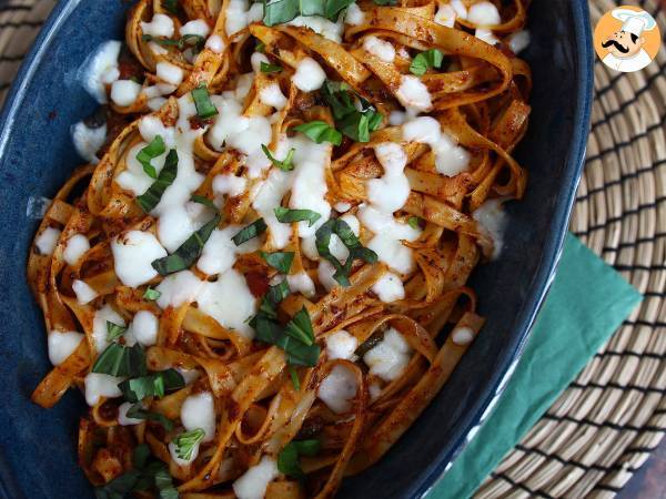 Tagliatelle al forno, hävikin vastainen resepti ylijäämäpastan käyttämiseen. - kuva 4